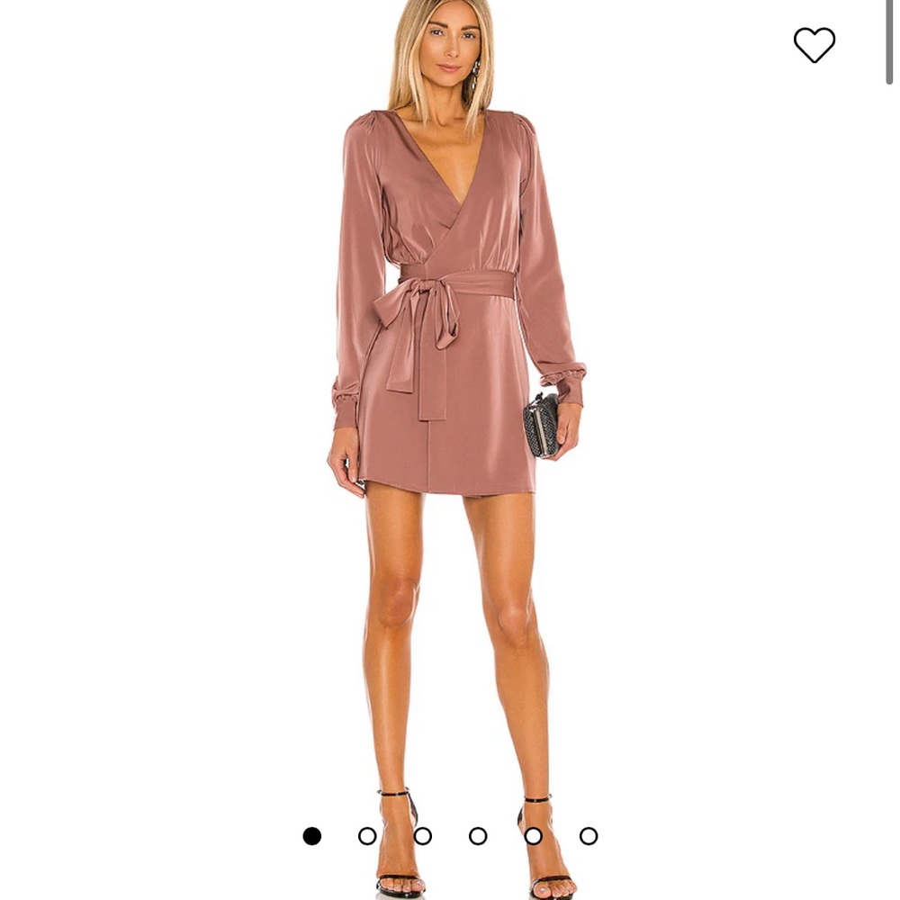 COPY - NBD Janet Mini Dress in Mauve